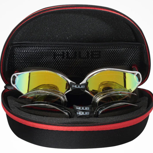 HUUB Altair Swim Goggle - Black/Red